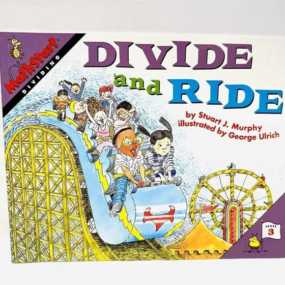 HarperCollins Other - DIVIDE AND RIDE Book MathStart Dividing Level 3 by Stuart J. Murphy